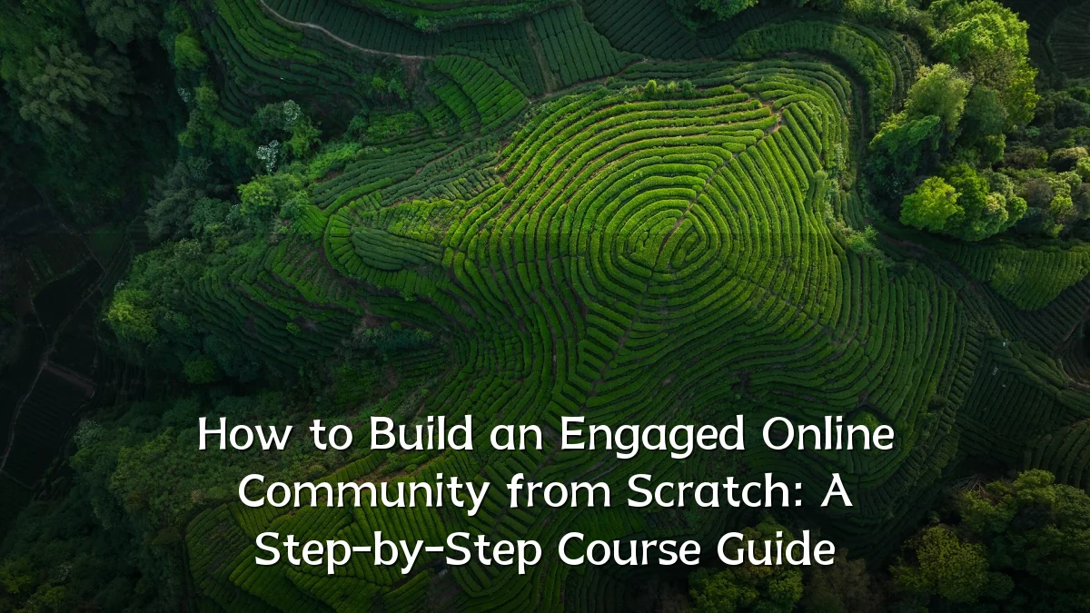 How to Build an Engaged Online Community from Scratch: A Step-by-Step Course Guide