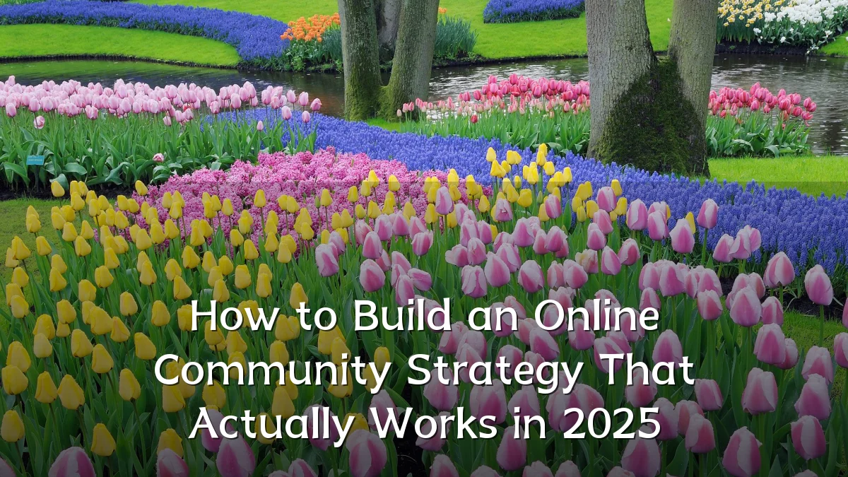 How to Build an Online Community Strategy That Actually Works in 2025