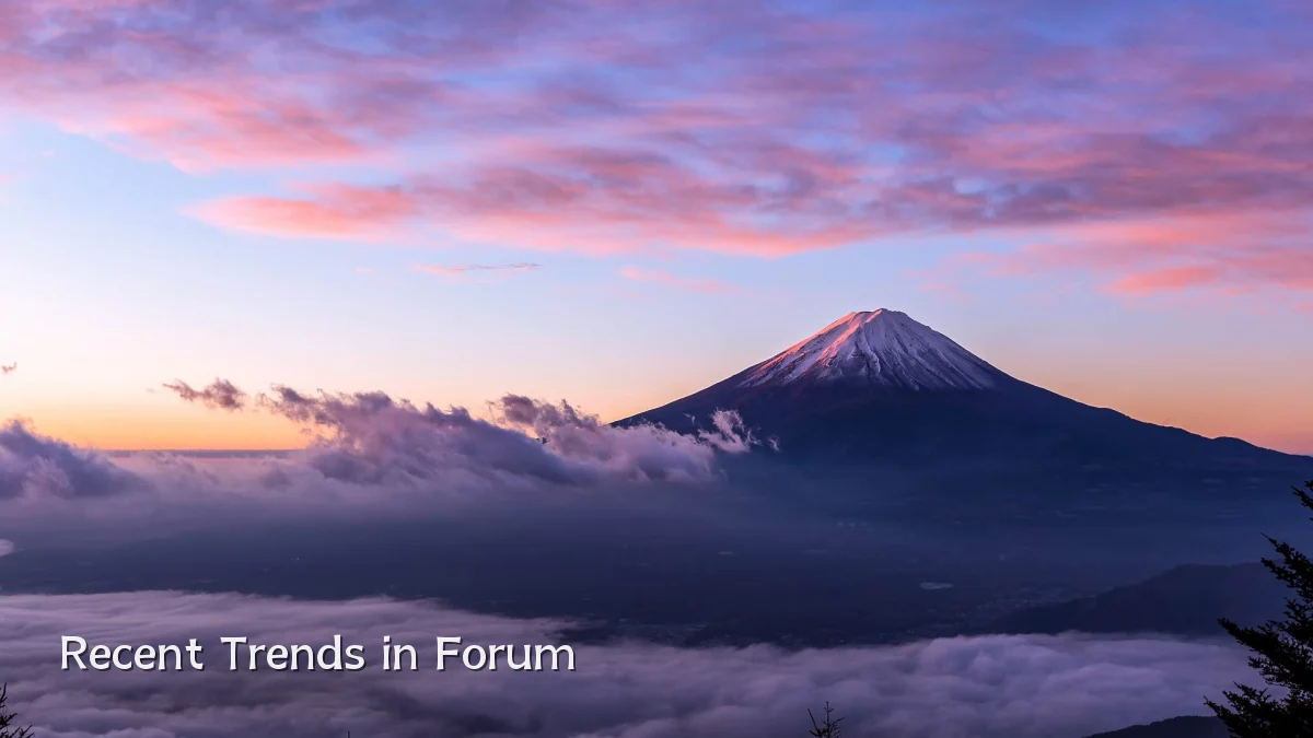 Recent Trends in Forum