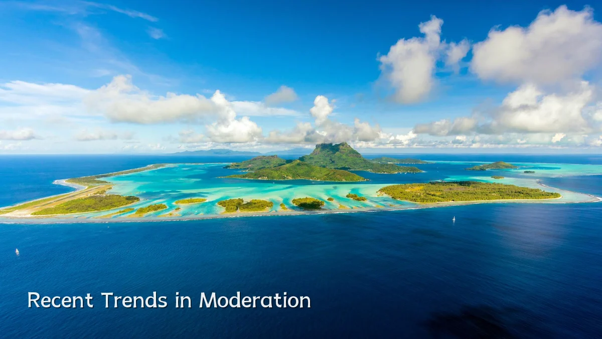 Recent Trends in Moderation