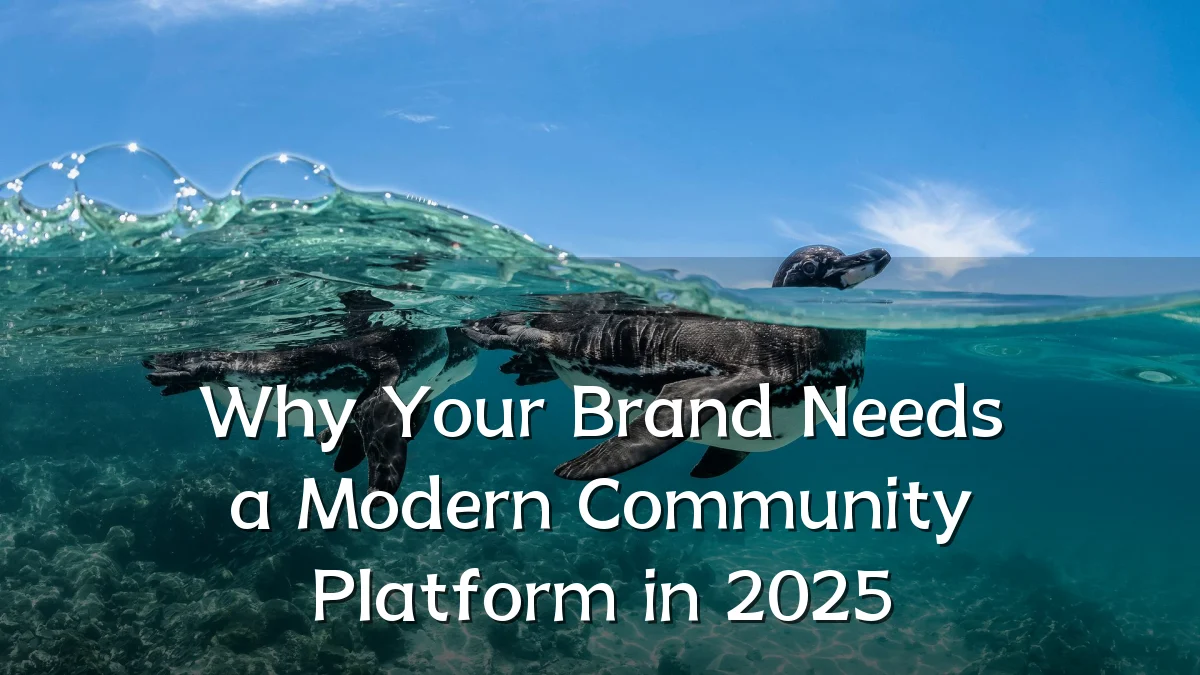 Why Your Brand Needs a Modern Community Platform in 2025